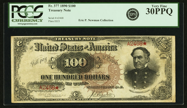 $100-1890-Watermelon-Note-May-Bring-$150,000+-At-Heritage-Csns-Currency-Event
