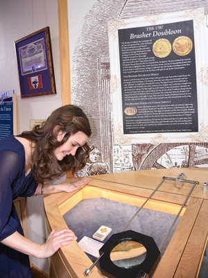 Famed-Brasher-Doubloon-On-Display-At-ANA-Money-Museum