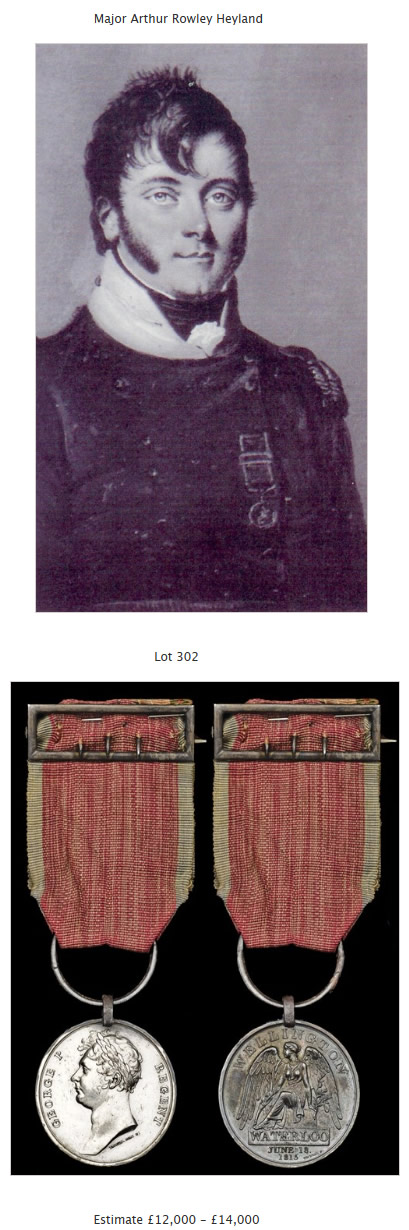 Hero's-Medal-For-Auction-For-The-Bicentenary-Anniversary-Of-The-Battle-Of-Waterloo