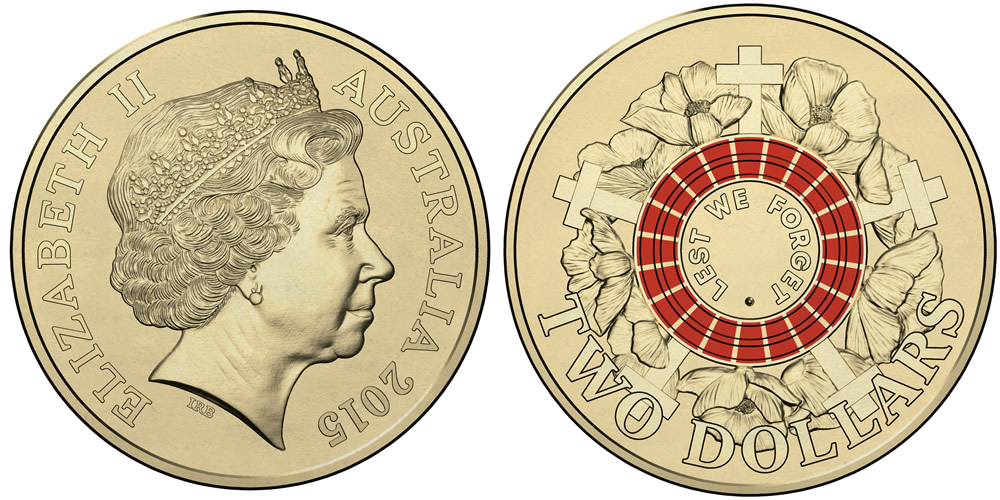 Symbolic-Red-On-New-Circulating-Coin-Marks-Centenary-Of-The-Gallipoli-Landing