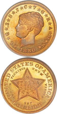 1880-$4-Coiled-Hair-Stella-Sells-At-Heritage-Csns-Auction-For-$1.8-Million