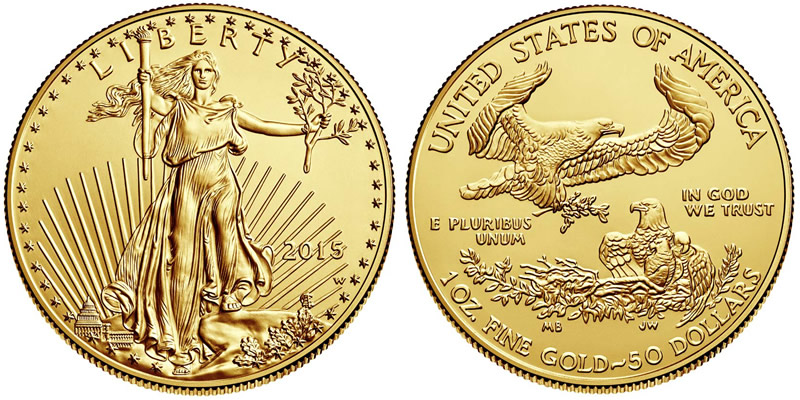 US-Mint-To-Offer-2015-American-Eagle-1-Oz.-Gold-Uncirculated-Coin-April-30