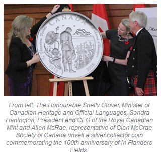 Click to See if There's a Larger Image! RCM-Commemorates-100th-Anniversary-Of-In-Flanders-Fields-With-Silver-Coins
