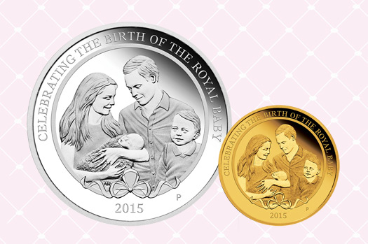New-Release-The-Royal-Princess-2015-1-Oz-Silver-&-1/4-Oz-Gold-Proof-Coins