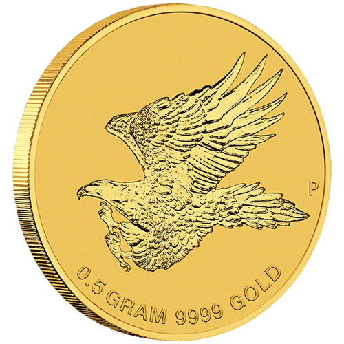 Video:-Tiny-Wedge-Tailed-Eagle-Gold-Coin-A-First