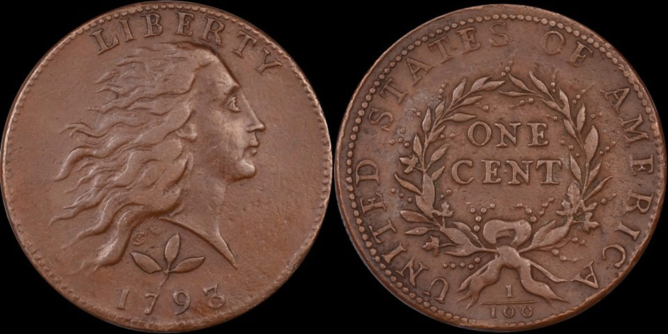Counterfeit-Coin-Detection:-1793-Flowing-Hair-Cent