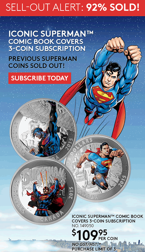 Royal-Canadian-Mint-Sellout-Alert:-Superman-Coins