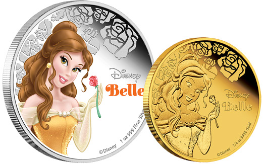 Beauty-And-The-Beast’s-Belle-Adorns-Latest-Disney-Princess-Coins