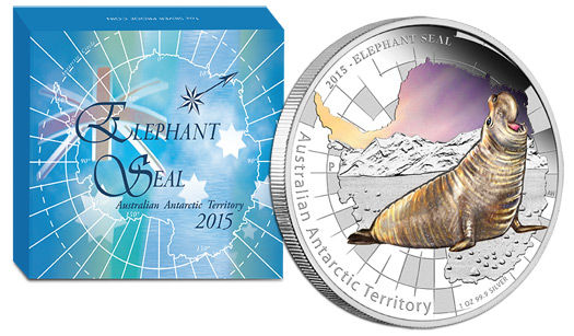 Elephant-Seal-Trumpets-Arrival-Of-12th-Antarctic-Series-Coin