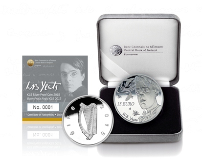 Central-Bank-Issues-Coin-Commemorating-Poet-William-Butler-Yeats