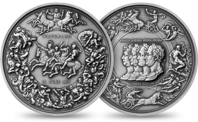 Special-Edition-Of-Pistrucci’s-Waterloo-Medal-Marks-200-Years-Since-The-Battle