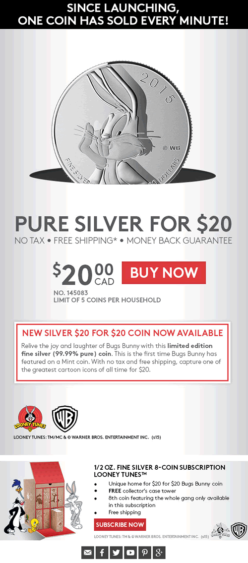 RCM-Alert:-Bugs-Bunny-$20-For-$20-Is-One-Of-The-Fastest-Selling-Coins-Ever