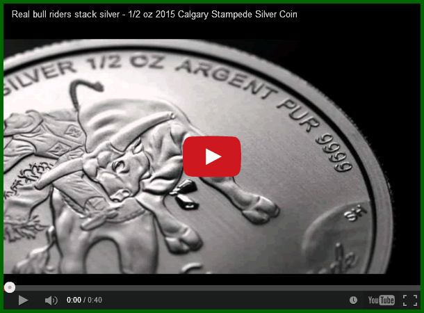 Video:-Real-Bull-Riders-Stack-Silver---1/2-Oz-Calgary-Stampede-Silver-Coin