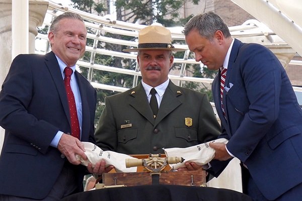 Inside-The-US-Mint:-US-Mint-Launches-Blue-Ridge-Parkway-Quarter-In-Ashville,-NC