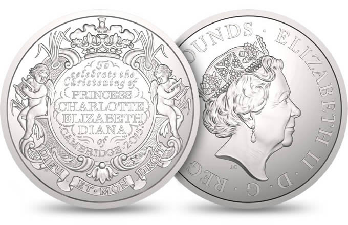The-Royal-Mint-Reveals-Design-Of-Princess-Charlotte�s-Christening-Coin