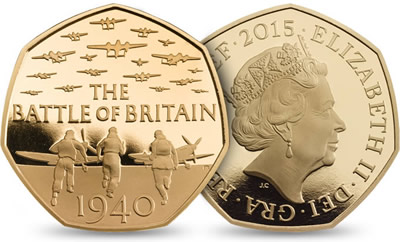 Royal-Mint-Marks-75-Years-Since-Battle-Of-Britain-With-Precious-Metal-Coins