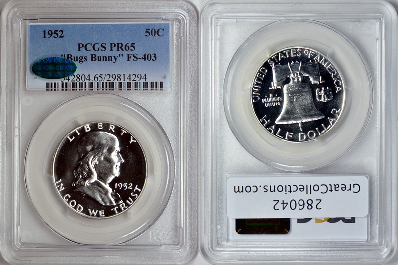 Discovery-Piece-–-1952-Proof-Bugs-Bunny-Variety-To-Be-Auctioned-By-Greatcollections