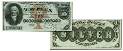 Robert-Morris-And-The-“black-Back”-$10-Silver-Certificates-Of-The-Series-Of-1880