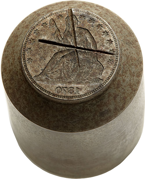 Heritage-–-1870-Seated-Half-Dollar-Obverse-Cancelled-Die
