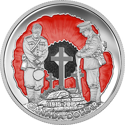 RCM-New-Release:-Limited-Edition-Proof-Silver-Dollar---100th-Anniversary-Of-In-Flanders-Fields