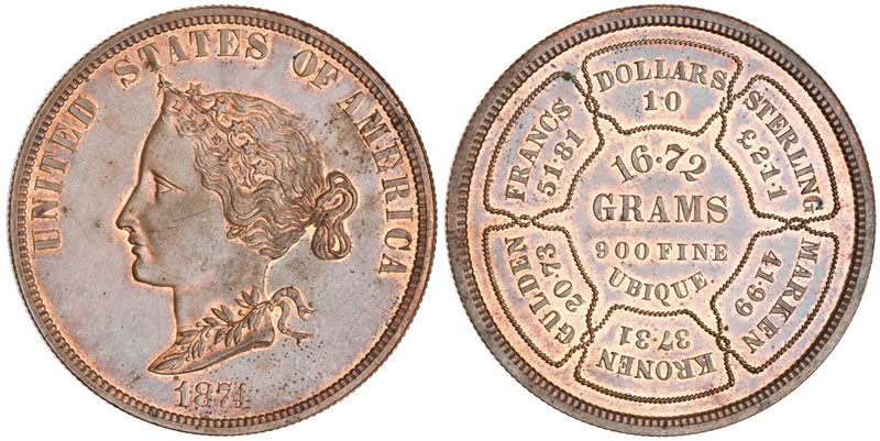 1874-Bickford�s-International-Pattern-Coin