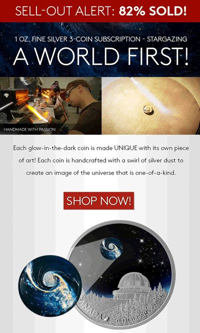 RCM-Sellout-Alert---82%-Sold!-The-Universe-Silver-Coin---Mintage-8,500