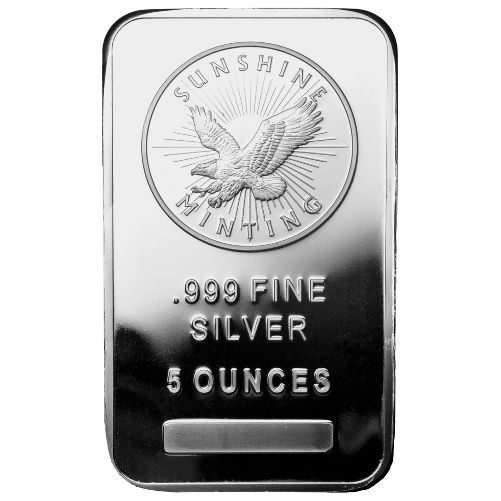 5-Oz-Sunshine-Silver-Bars-Just-89�/Oz-Over-Spot!