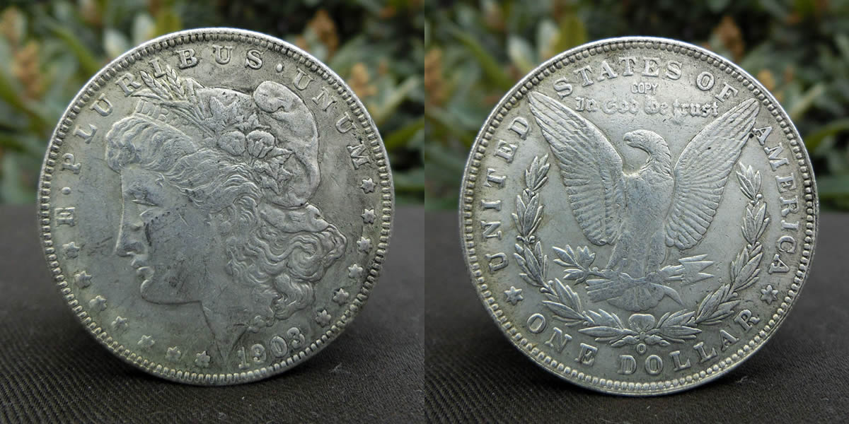 Counterfeit-1875-Trade-And-1903-Morgan-Dollars