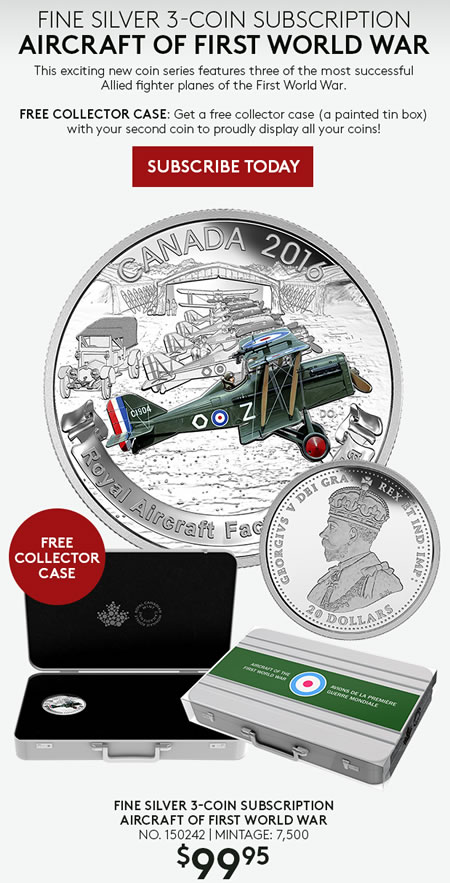 New-Product-Alert:-Silver-3-Coin-Subscription---Aircraft-Of-First-World-War