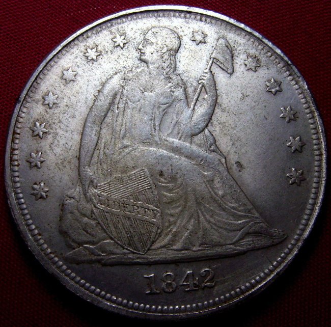 Counterfeit-1842-Seated-Dollar