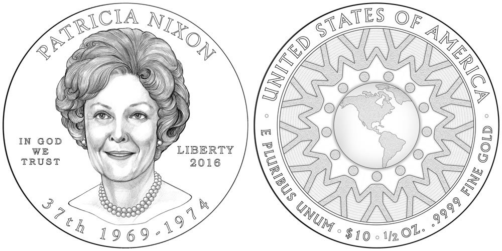 United-States-Mint-Opens-Sales-For-Patricia-Nixon-First-Spouse-Gold-Coins-On-Feb.-18