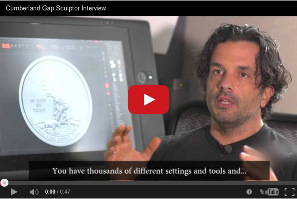 US-Mint-Videos:-Cumberland-Gap-Quarter-Footage-And-Interview-With-Sculptor/Engraver-Joe-Menna