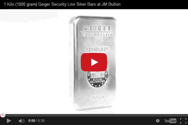 Videos:-Geiger-Security-Line-50,-100,-250,-1000-Gram-And-1-Oz-Silver-Bars-At-Jm-Bullion