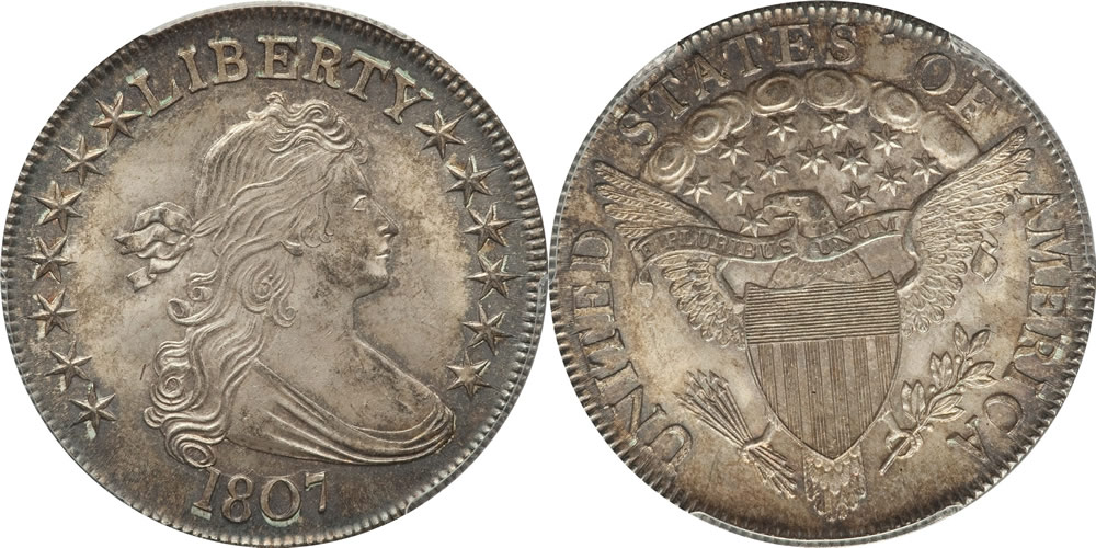 Seldom-Seen-Selections:-Condition-Census-O-105-1807-Draped-Bust-Half-Dollar