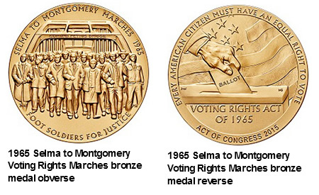 Inside-The-Mint:-Congressional-Gold-Medal-Presented-To-The-1965-Voting-Rights-Marchers