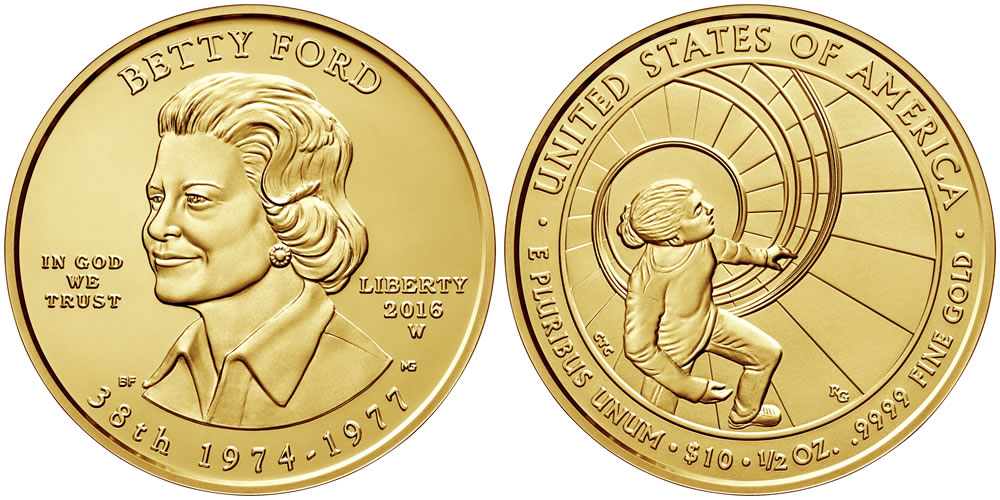 Betty-Ford-First-Spouse-Gold-Coins-Available-March-25