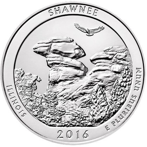 2016-5-Oz-ATB-Shawnee-National-Forest-Silver-Coin-Just-$2.99/Oz-Over-Spot!