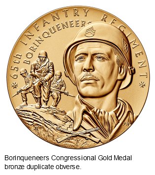 Inside-The-Mint:-Congressional-Gold-Medal-Awarded-To-The-65th-Regiment,-The-Borinqueneers