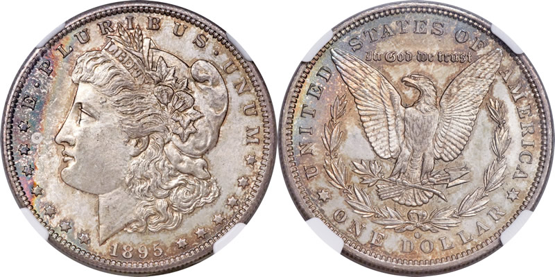 Seldom-Seen-Selections:-Condition-Census-1895-O-Morgan-Silver-Dollar-MS-65+