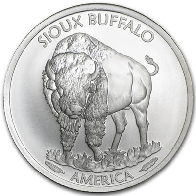5-Oz-Sunshine-Silver-Bars-And-2015-1-Oz-Sioux-Buffalo-Silver-Coin-On-Sale