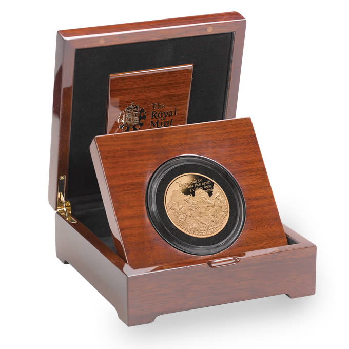 Royal-Mint-New-Release:-The-100th-Anniversary-Of-The-First-World-War-2016-UK-Five-Ounce-Gold-Proof