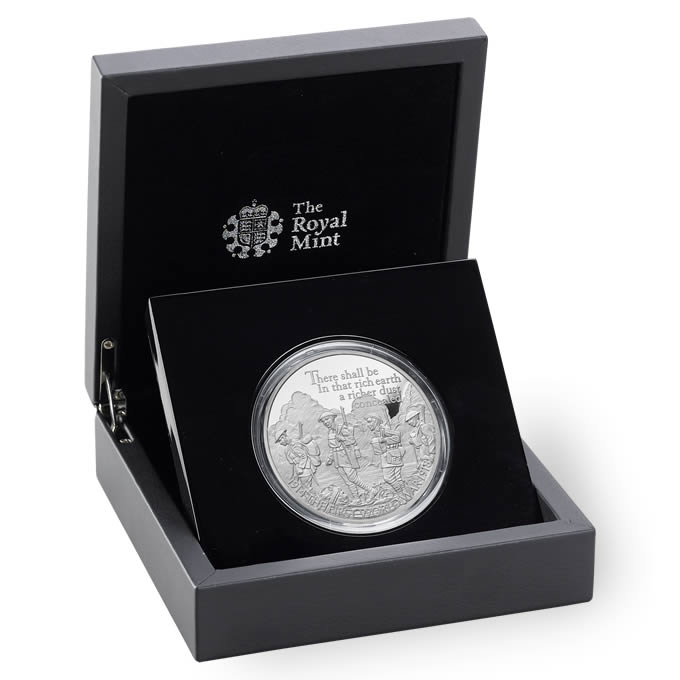 Royal-Mint-New-Release:-The-100th-Anniversary-Of-The-First-World-War-2016-UK-Five-Ounce-Silver-Proof