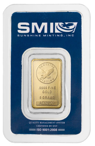 1-Oz-Sunshine-Buffalo-Silver-Round-And-5-Gram-Gold-Bars-/-2-Oz-The-Captain-Silver-Rounds-On-Sale!