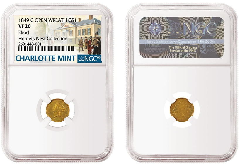 NGC-Certifies-Hornets-Nest-Collection-Of-Charlotte-Mint-Gold-Coins