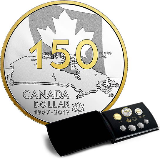 RCM-New-Release:-2017-Special-Edition-Pure-Silver-Proof-Set-�-Canada-150:-Our-Home-And-Native-Land