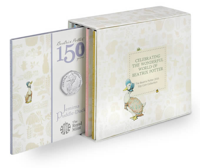 Free-Buckingham-Palace-Pmc-With-Purchase-Of-150th-Anniversary-Beatrix-Potter-Coin-Set