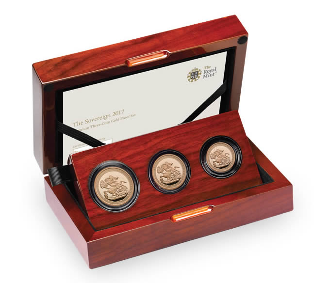 Royal-Mint-New-Release:--The-Sovereign-2017-Three-Coin-Premium-Set