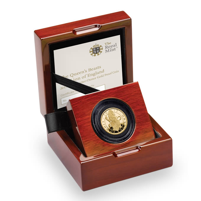 Royal-Mint-New-Release:--The-2017-Lion-Of-England-Silver-And-Gold-Series