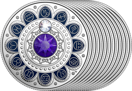 RCM-New-Release:-2017-Pure-Silver-12-Coin-Subscription-–-Zodiac