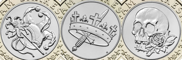 Shakespeare-Discount-Bundle---50%-Off-Shakespeare-2016-UK-�2-Three-Coin-Brilliant-Uncirculated-Set